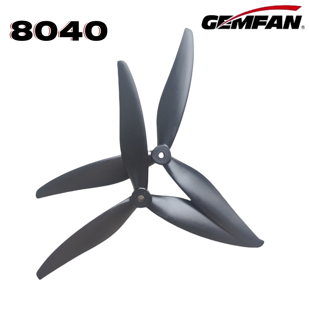 Analog Fpv Transmitter - Gemfan 8040 8X4X3 3-blade 8-inch Propeller