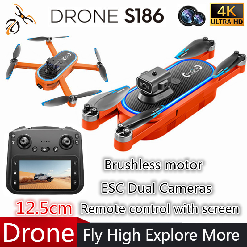2025 S186 Drone Professional 4 - đánh giá và giá Drone Rc Cable
