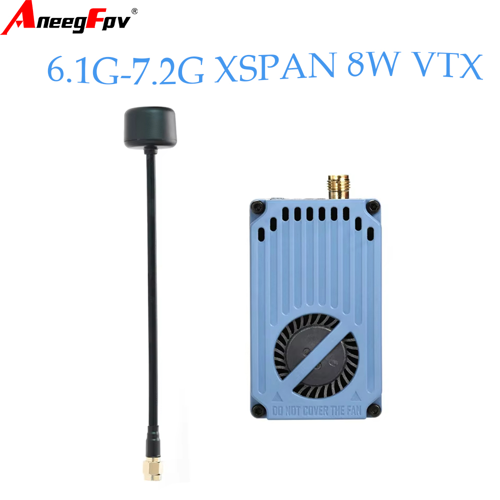 RUSHFPV 6.1‑7.2G 8W X61728 VTX - đánh giá và giá Drone Rc Accessories