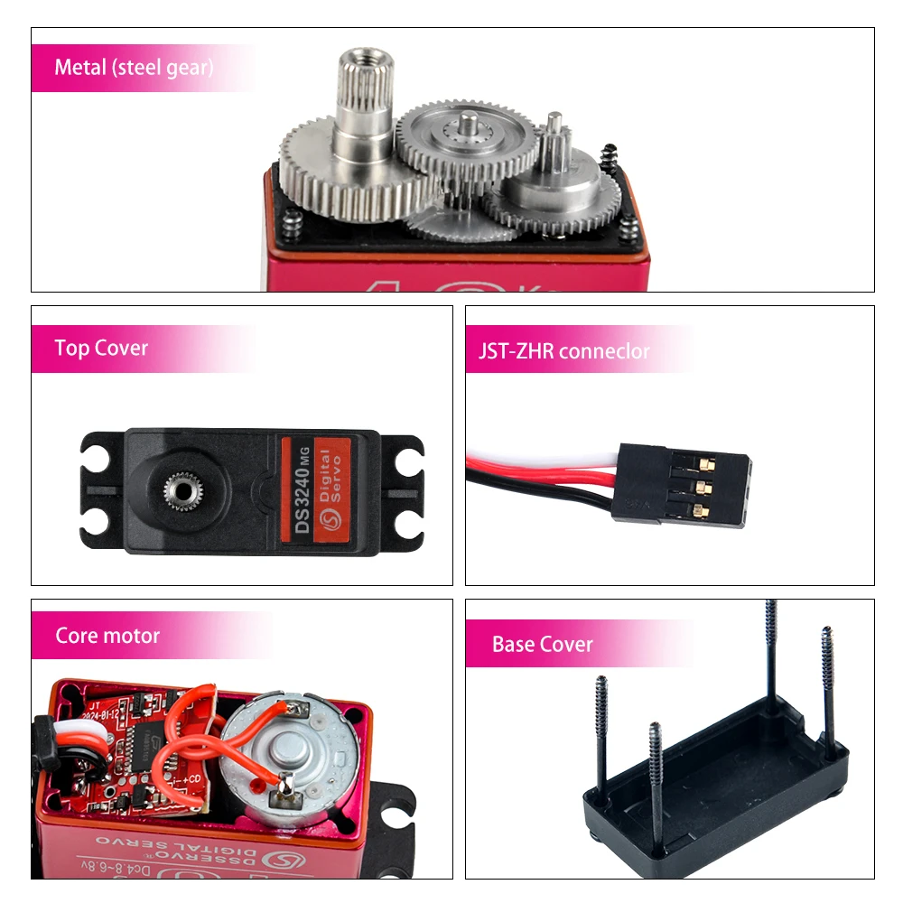 40KG Dsservo DS3240 Large Torq - đánh giá và giá Rc Car Servo