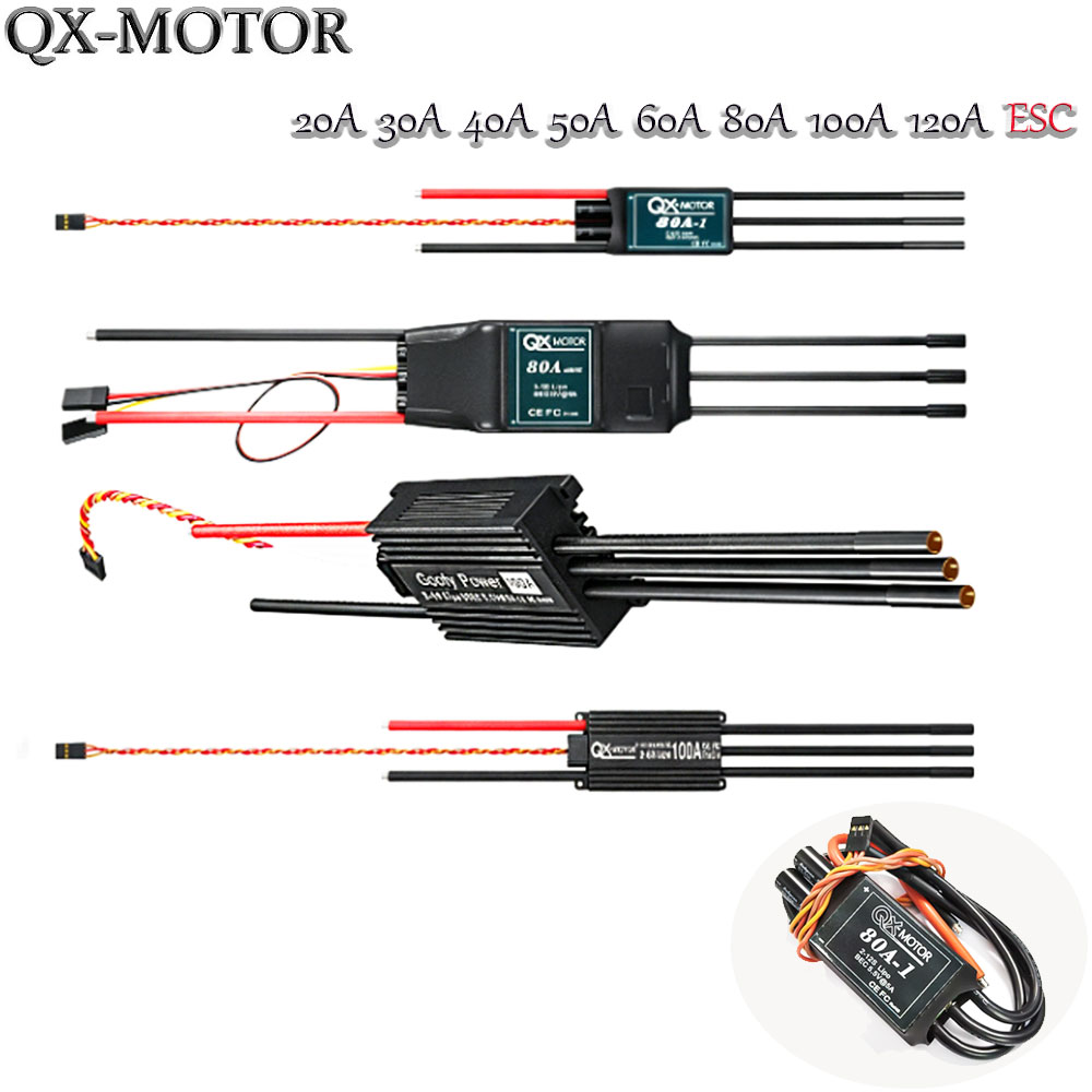 20A-120A Brushless ESC Speed C - đánh giá và giá Analog Fpv Transmitter