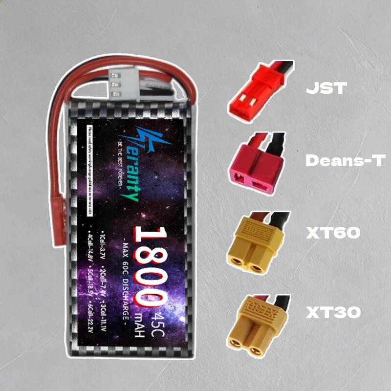TERANTY 2S 3S 4S 1800mAh Lipo  - đánh giá và giá Drone Rc Truck