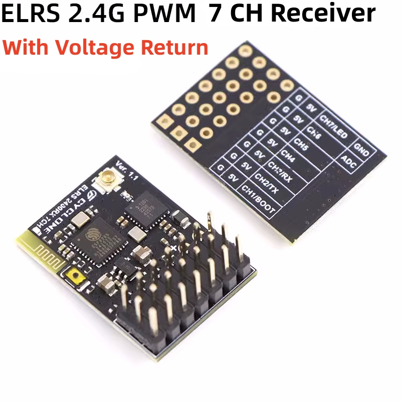 ELRS 2.4G PWM 7CH 6CH CRSF Rec - đánh giá và giá Analog Fpv Transmitter