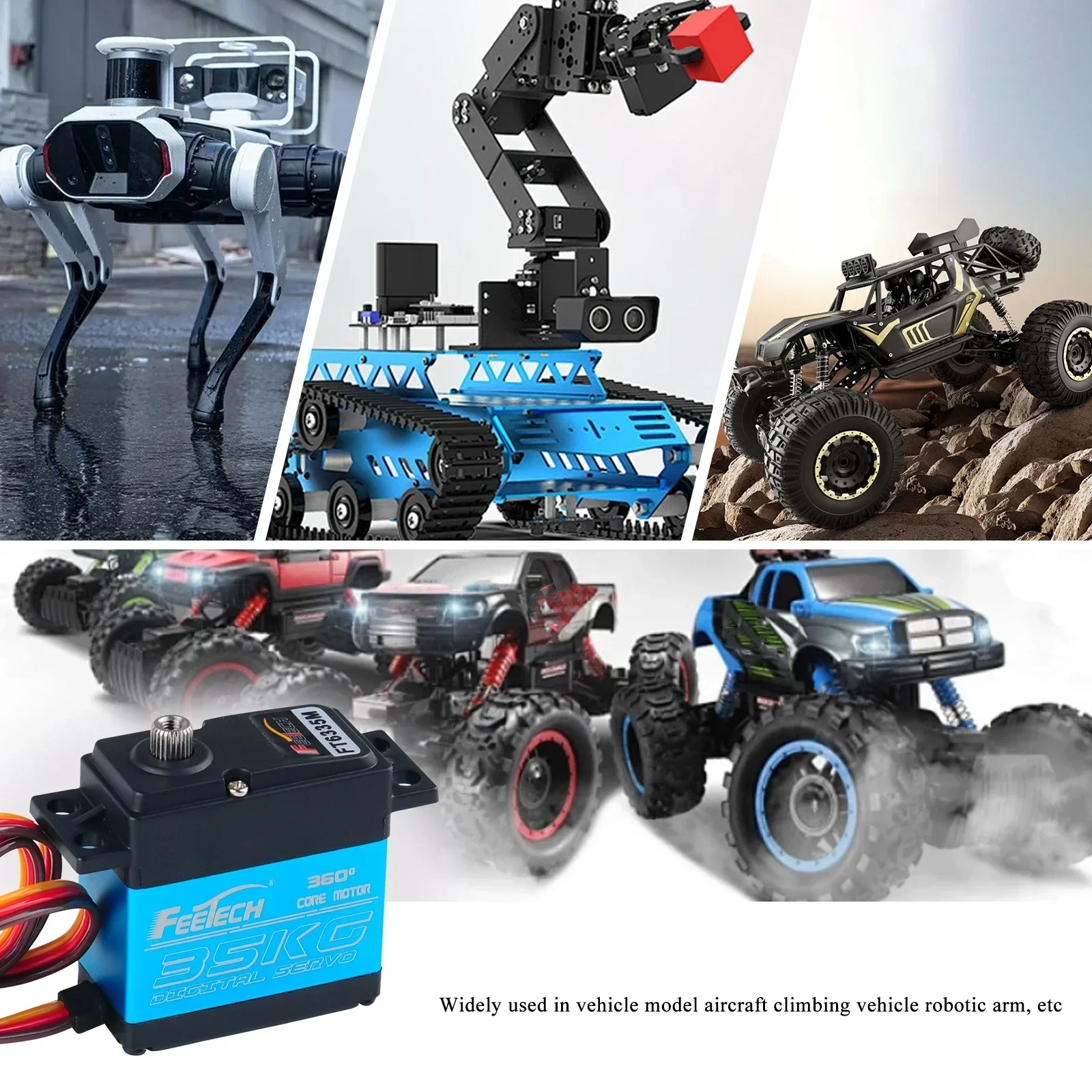 Feetech FT6335M Digital RC Ser - đánh giá và giá Rc Car Servo