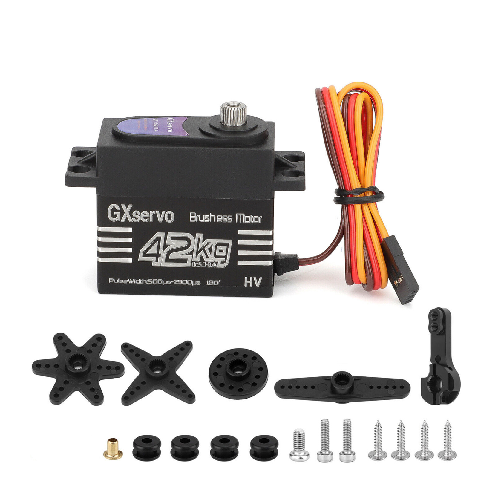 Brushless Motor 180° Metal Gea - đánh giá và giá Rc Car Servo